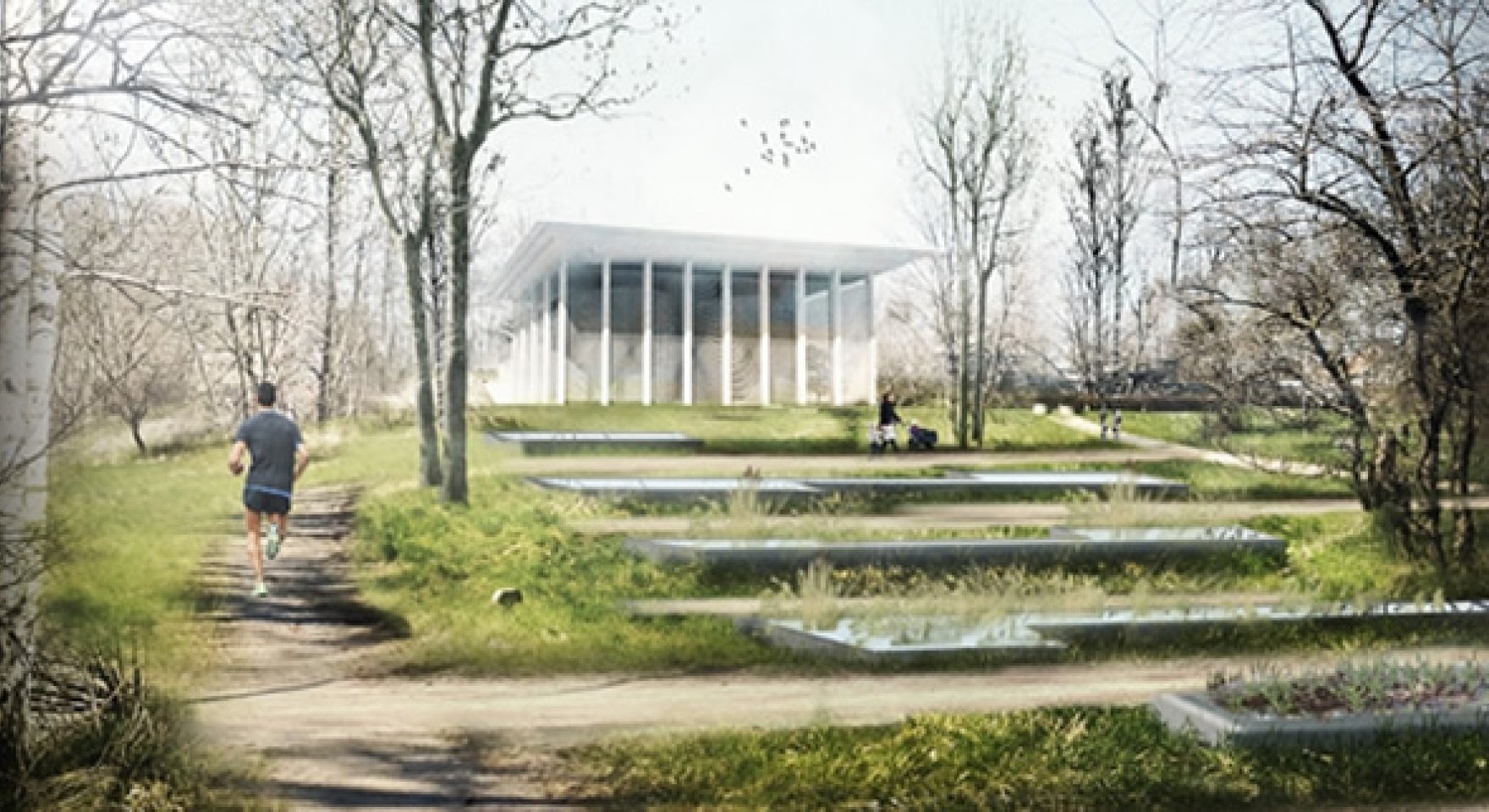 Snekkersten Vandværk tegnet af Møllen Arkitekter i samarbejde med Jan Utzon